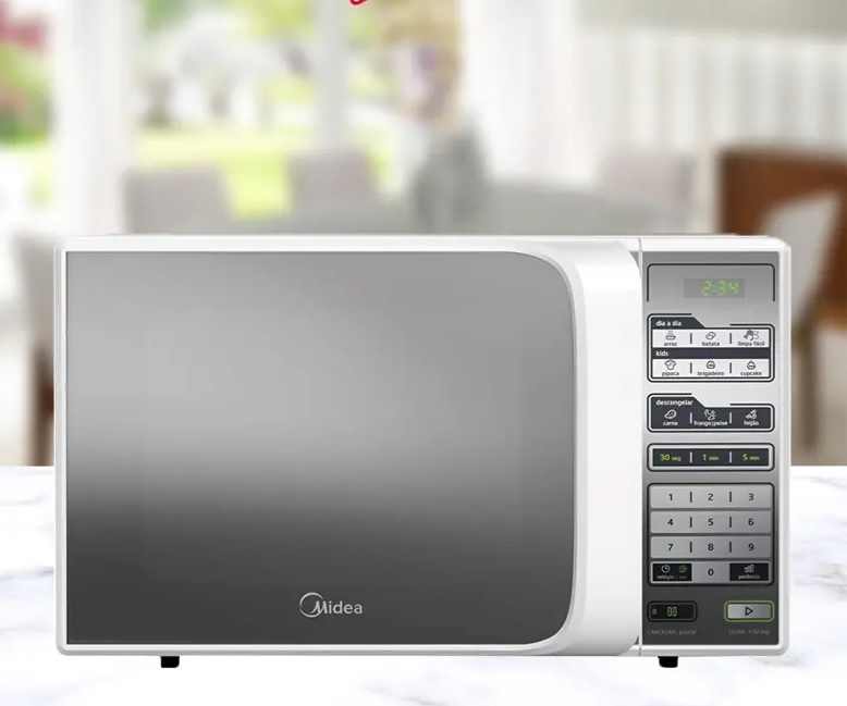 Microondas, 31L, Branco Espelhado, 110v, Midea