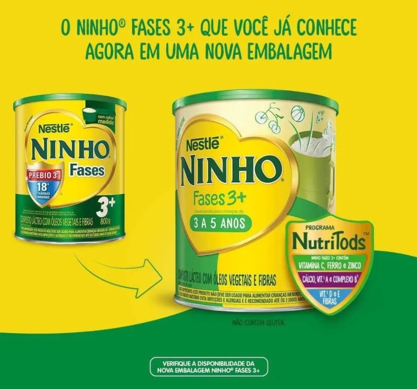 NINHO Fases 3+ 800g