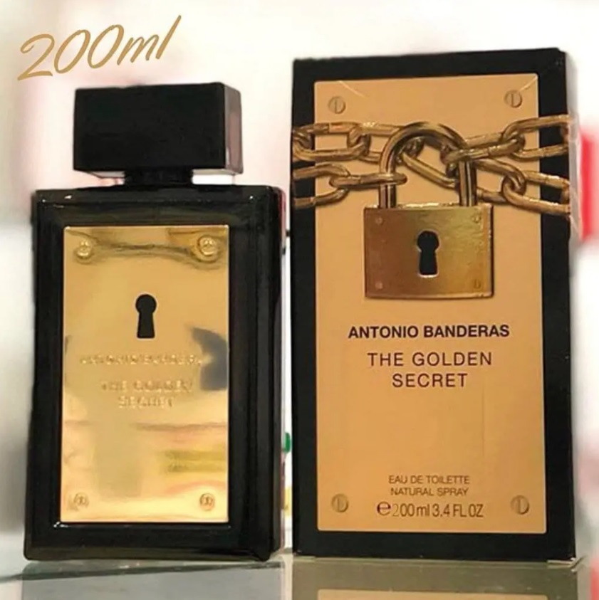 Perfume Antonio Banderas The Golden Secret – Masculino Eau de Toilette 200ml