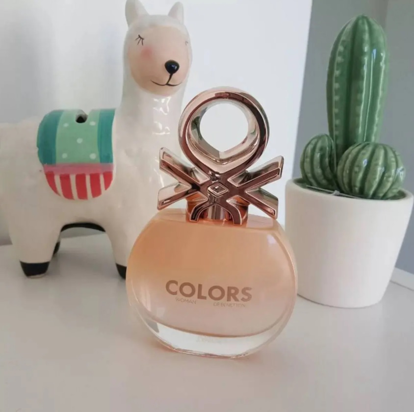 Perfume Benetton Colors Woman Rose Feminino – Eau de Toilette 50ml