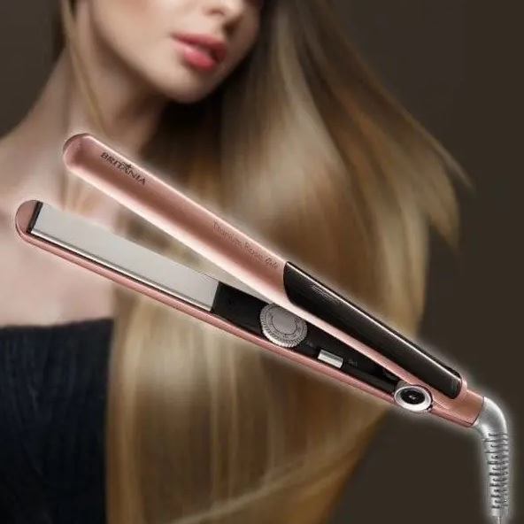 Prancha Britânia Titanium Rose Gold