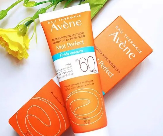 Protetor Solar Avène – Mat Perfect Fluido Antiacne FPS 60