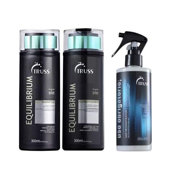 Truss Equilibrium Sh 300ml + Cd 300ml + Reconstrutor 260ml