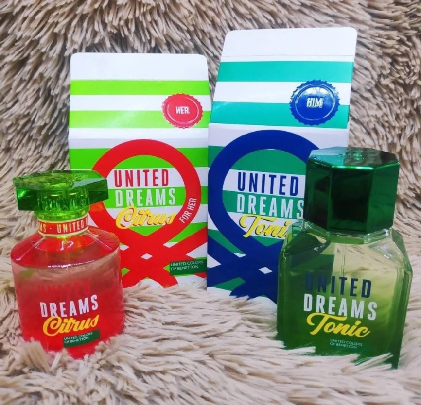 United Dreams Tonic for Him Benetton Perfume Masculino EDT