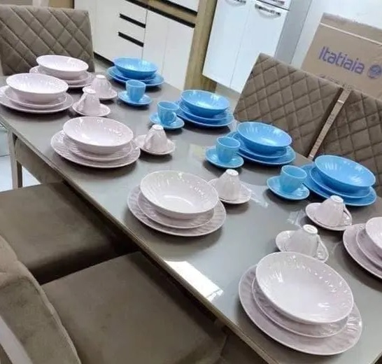 Aparelho de Jantar Chá 20 Peças Haus de Cerâmica