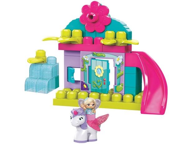 Blocos de Montar Mega Bloco Fadas das Flores – Mattel 38 Peças