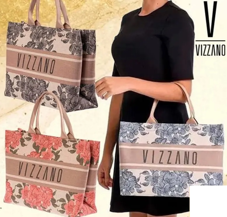 Bolsa Vizzano Handbag Floral Feminina