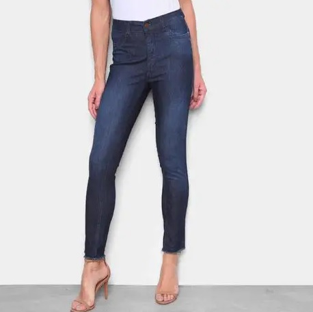 Calça Jeans Ecxo Skinny Feminina