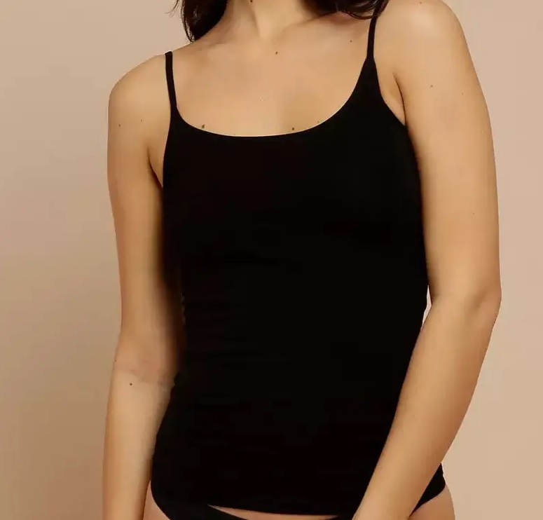 Camiseta Básica Alças Finas, Trifil, Feminino