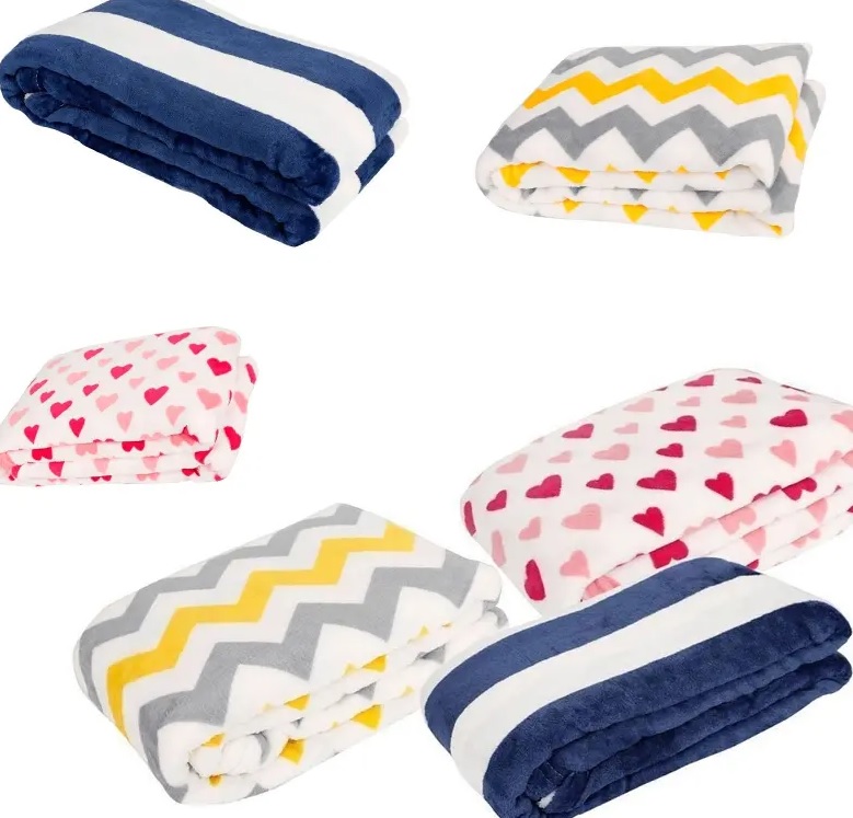 Cobertor Solteiro Estampado Comfy Basic+