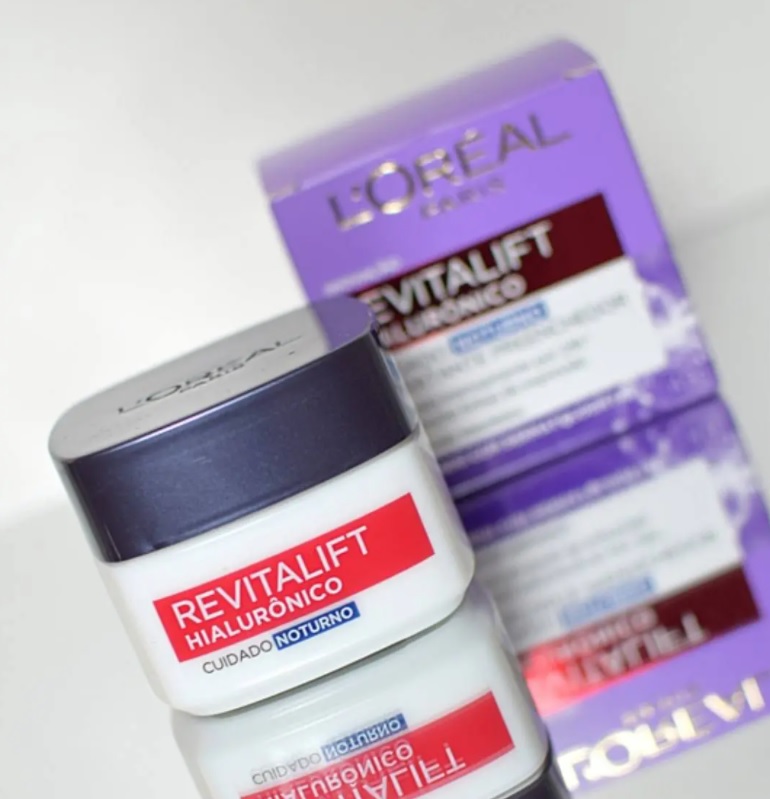 Creme Revitalift Hialurônico Noturno, L’Oréal Paris