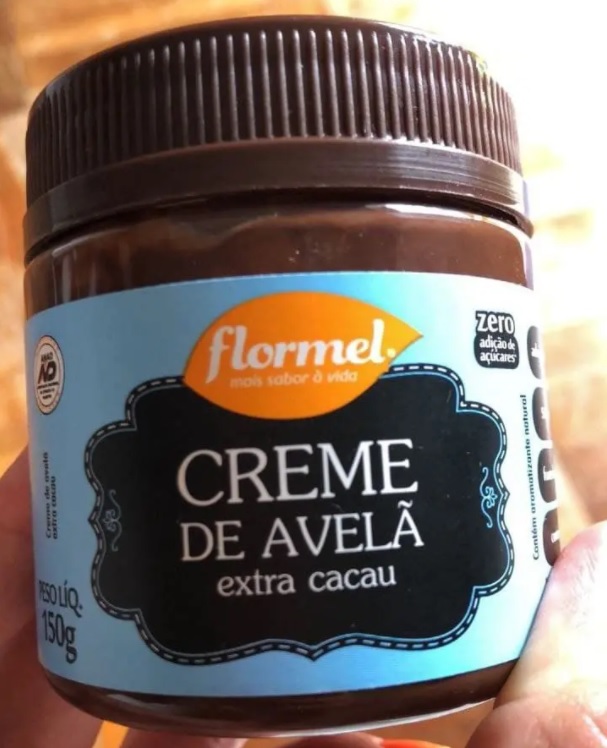 Creme de Avelã Extra Cacau Zero Flormel 150g
