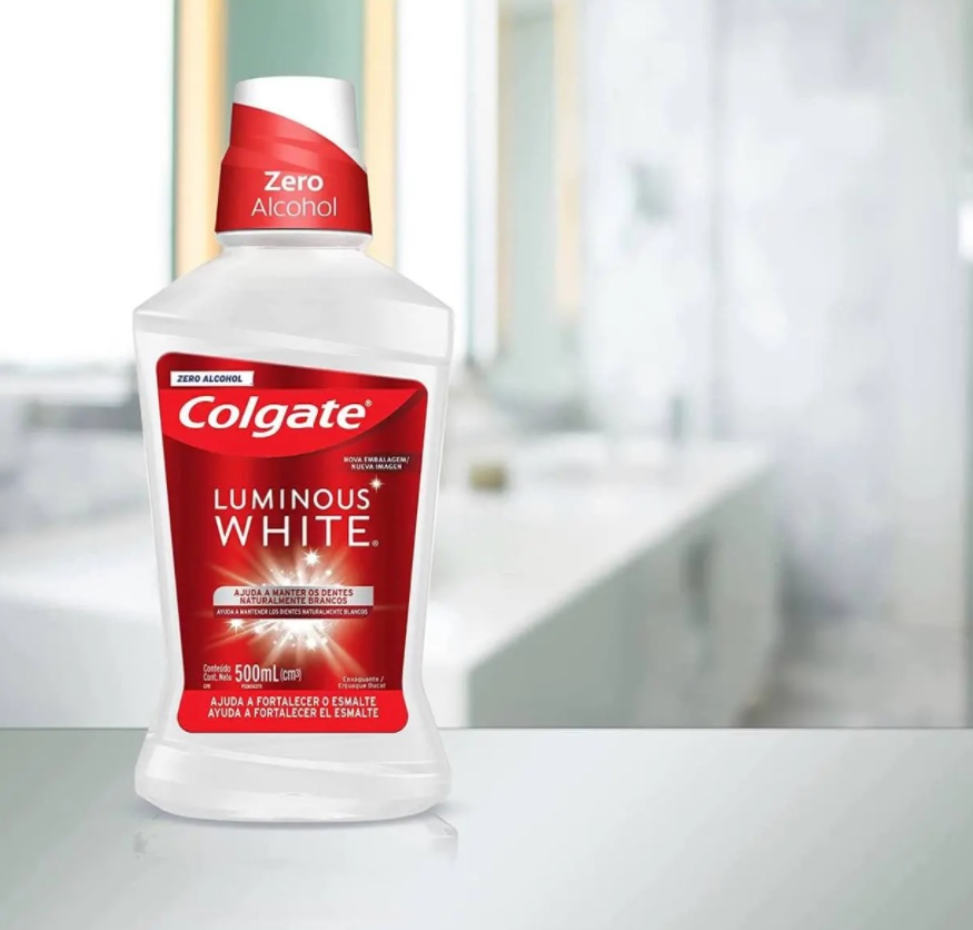 Enxaguante Bucal Colgate Luminous White 500ml