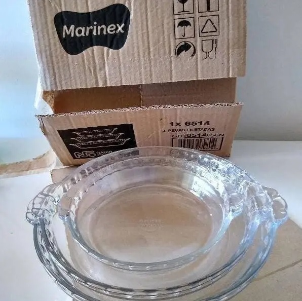 Jogo de Formas Redonda 3 Peças Marinex – Filetada