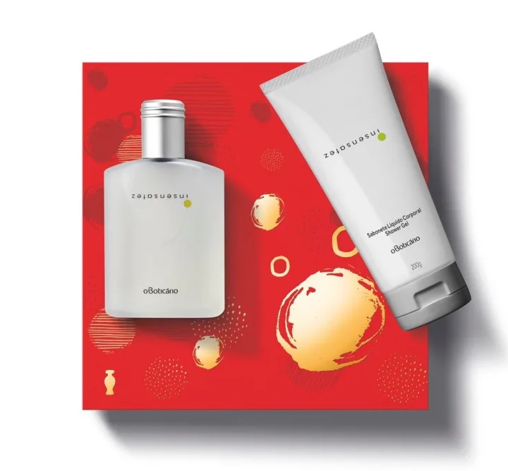 Kit Presente Insensatez: Desodorante Colônia 100ml + Insensatez Shower Gel Corporal 200g