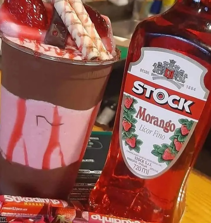 Licor Morango Stock, 720ml