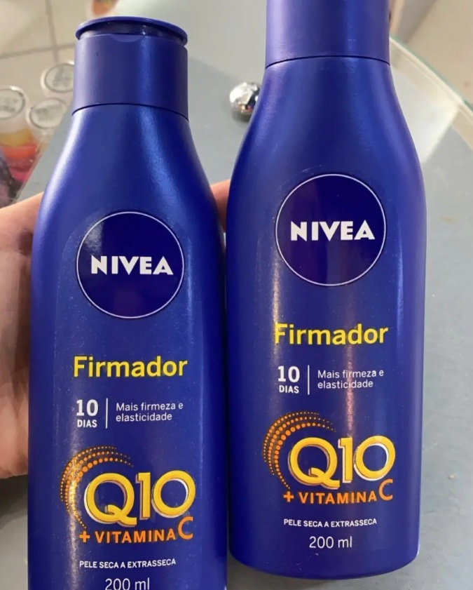 Nivea Firmador Hidratante Q10 + Vitamina C Pele Seca e Extrasseca, 200ml