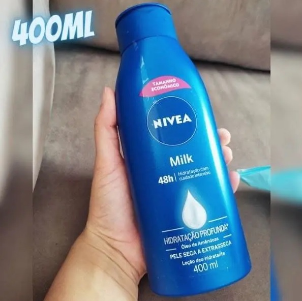 Nivea Hidratante Desodorante Milk, 400ml