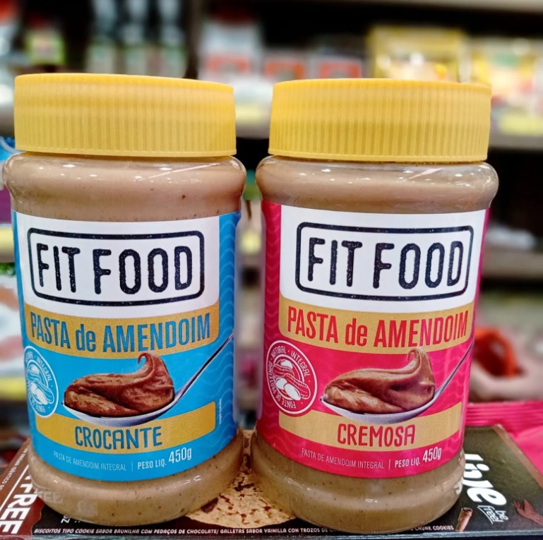 Pasta de Amendoim Fit Food 450g