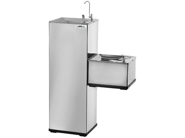 Purificador de Coluna Refrigerado por Compressor – Inox – Libell Press Side