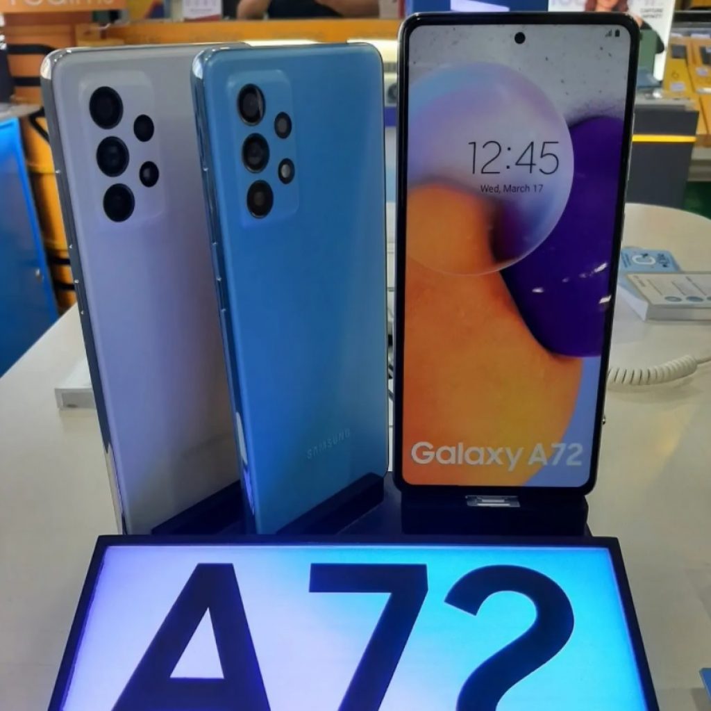 Smartphone Samsung Galaxy A72 128gb 4g Wi Fi Tela 6 7 Dual Chip 6gb