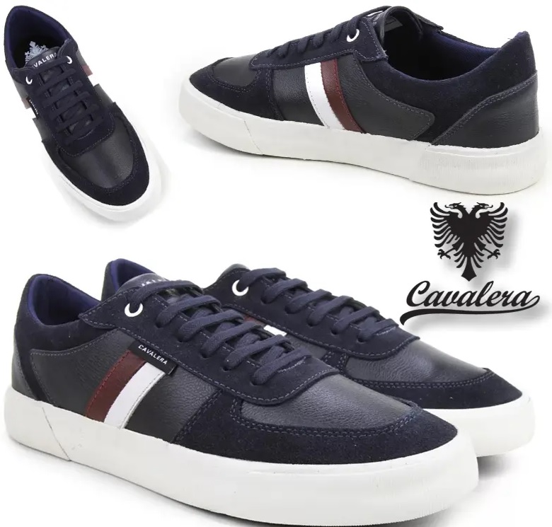 Tênis Couro Cavalera Gubareve Masculino