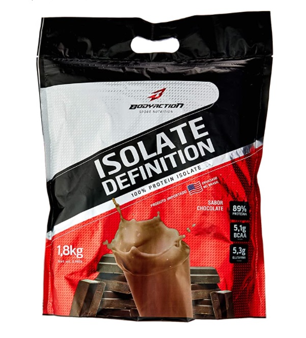 Whey Isolate Definition Refil Chocolate, BodyAction, 1800g