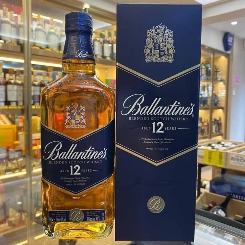 Whisky Ballantines 12 Anos, 1L
