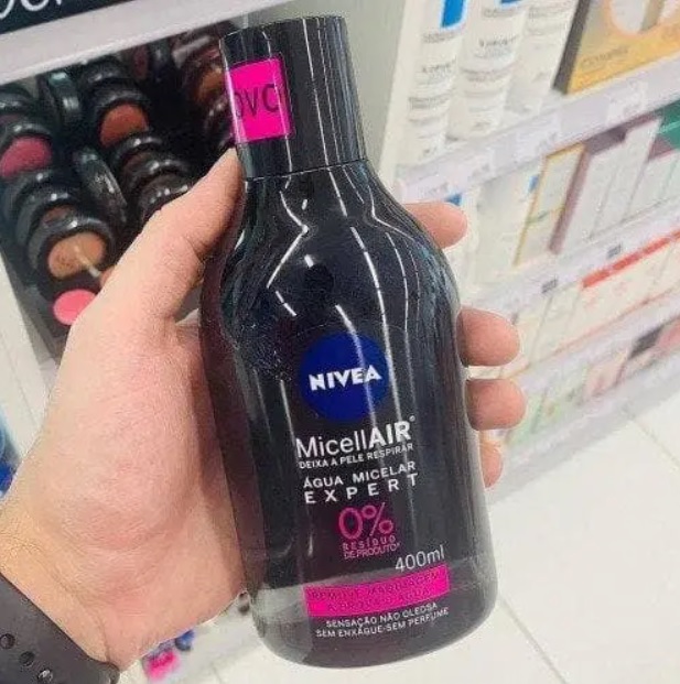 Água Micelar Bifásica Nivea Micellair Expert 400Ml, Nivea