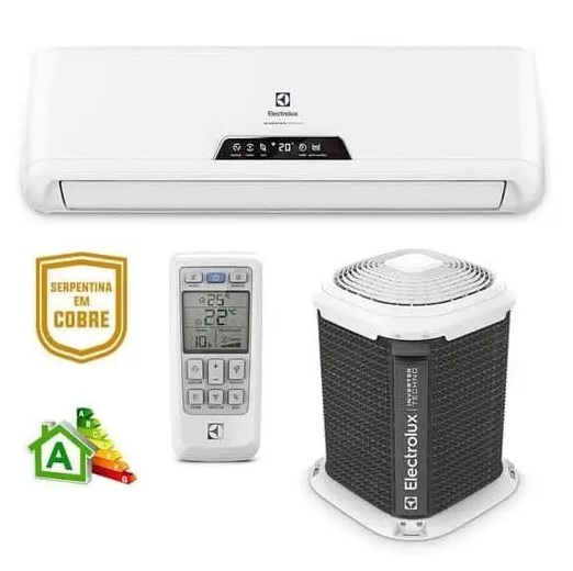 Ar Condicionado Split Inverter Electrolux 12.000 BTU/h Quente e Frio QI12R