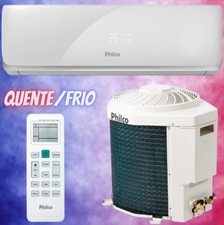 Ar-condicionado Split Philco 12.000 BTUs – Quente e Frio PAC12000TQFM11