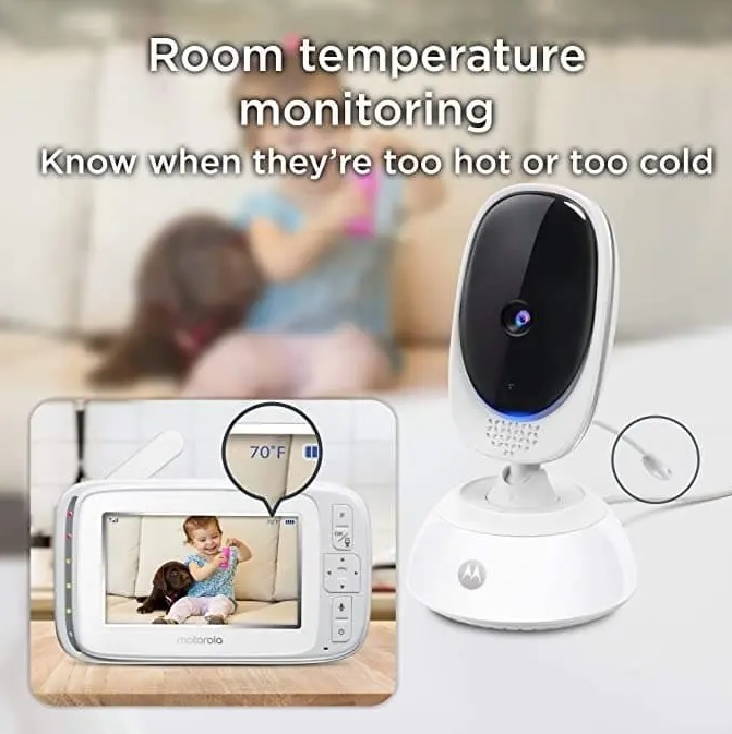 Babá Eletrônica Motorola BLISS54 Tela de 4,3” – Comunicação Bidirecional