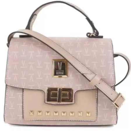 Bolsa Vizzano Estruturada Tachas Monograma Feminina