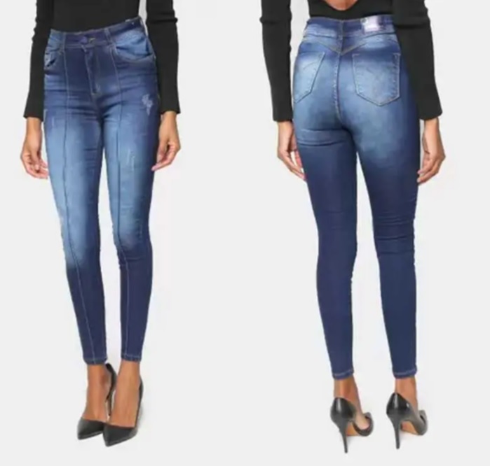Calça Jeans Jezzian Skinny Estonada Feminina – Jezzian Jeans