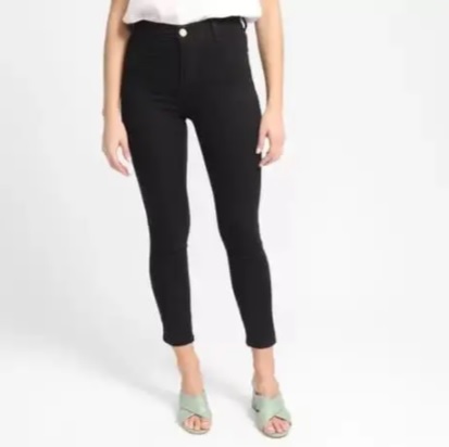 Calça Sarja Skinny Sawary Cintura Alta Feminina