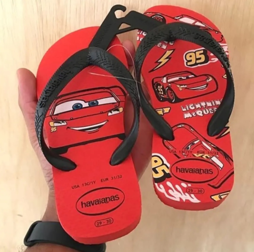 [ENCERRADA] Chinelo Cars, Havaianas, Meninos