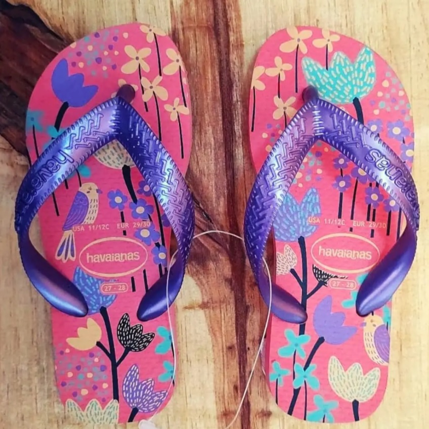 Chinelo Flores, Havaianas, Meninas