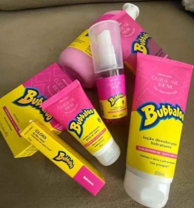 Combo Cuide-se Bem Bubbaloo Tutti Frutti ( 6 opções de kits )