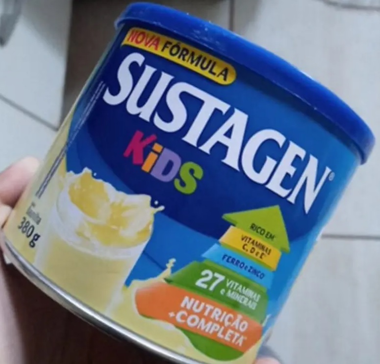 Complemento Alimentar Sustagen Kids Baunilha Lata 380g