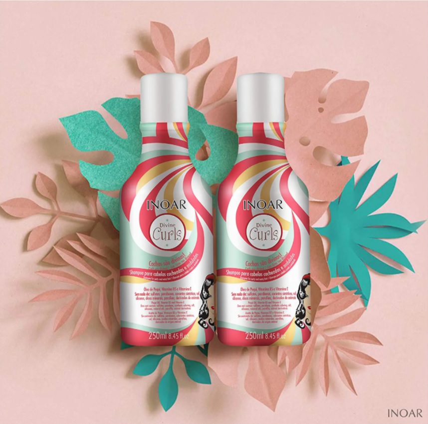 Inoar Shampoo Divine Curls Low Poo 250ml, Inoar