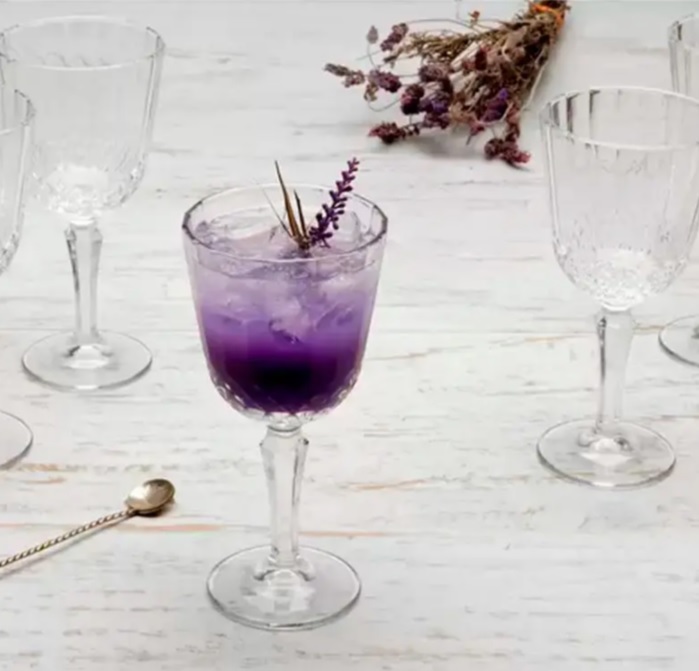 Jogo de Taças para Vinho de Vidro 300ml – 6 Peças Casambiente Classic