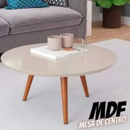 Mesa de Centro Pés Palito Luna – Patrimar
