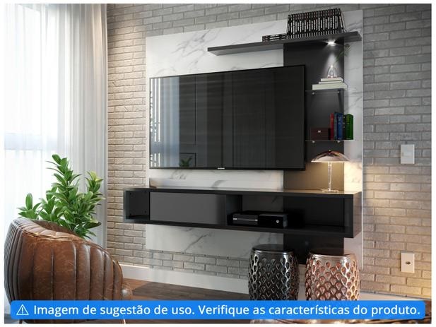 Painel para TV até 55” 3 Prateleiras Colibri – Home Atlântico