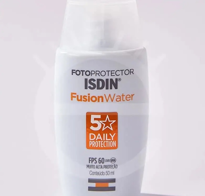 Protetor Solar Facial Isdin – Fotop Fusion Water 5 Stars FPS60
