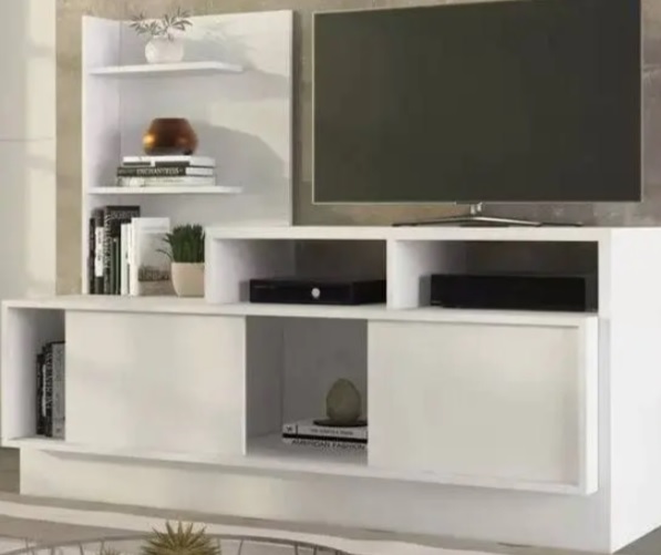 Rack para TV até 43” 2 Portas Via Móveis – Julio