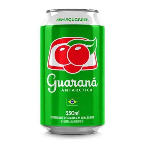 Refrigerante Guaraná Antártica Zero 350ml