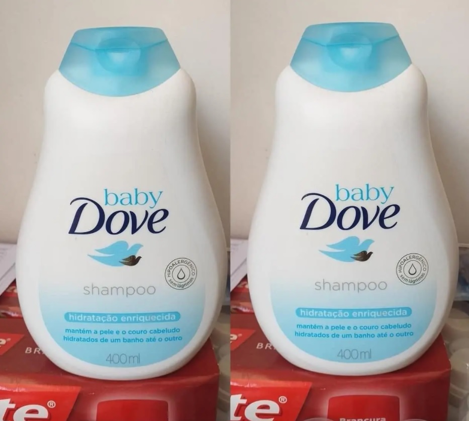 Shampoo Baby Dove Hidratação Enriquecida 400ml, Baby Dove, 400 Ml