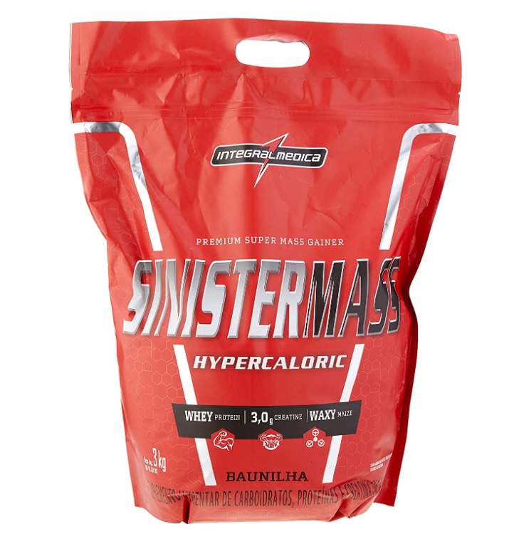 Sinister Mass Baunilha Pouch 3Kg, Integralmedica
