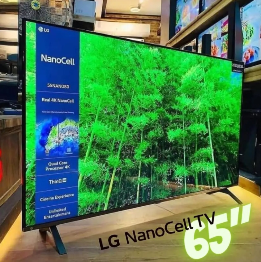 2022 Smart Tv Lg 65″ 4k Nanocell 65nano80 Hdmi 2.0 Nvidia Ge Force Now Thinqai Smart Magic Google Alexa