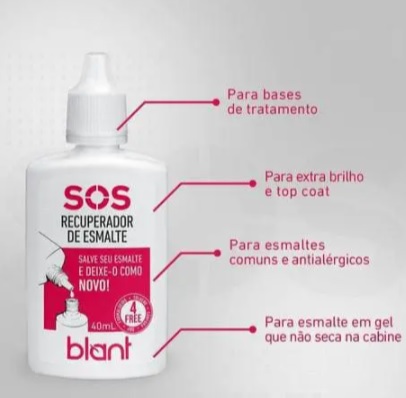 Sos Recuperador De Esmaltes 40Ml, Blant